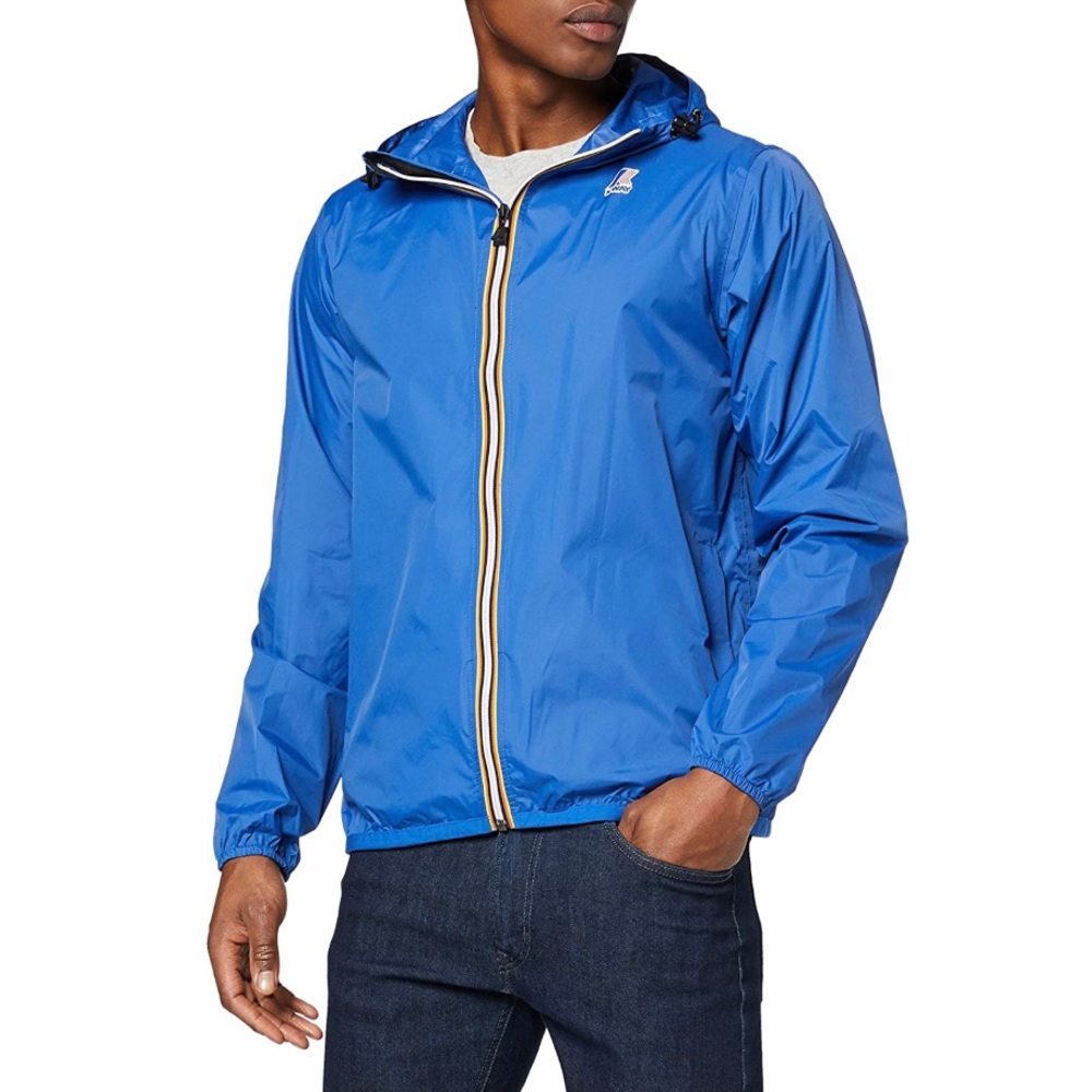 K-WAY NWT Raincoat Le Vrai Claude 3.0 in Blue Size Medium